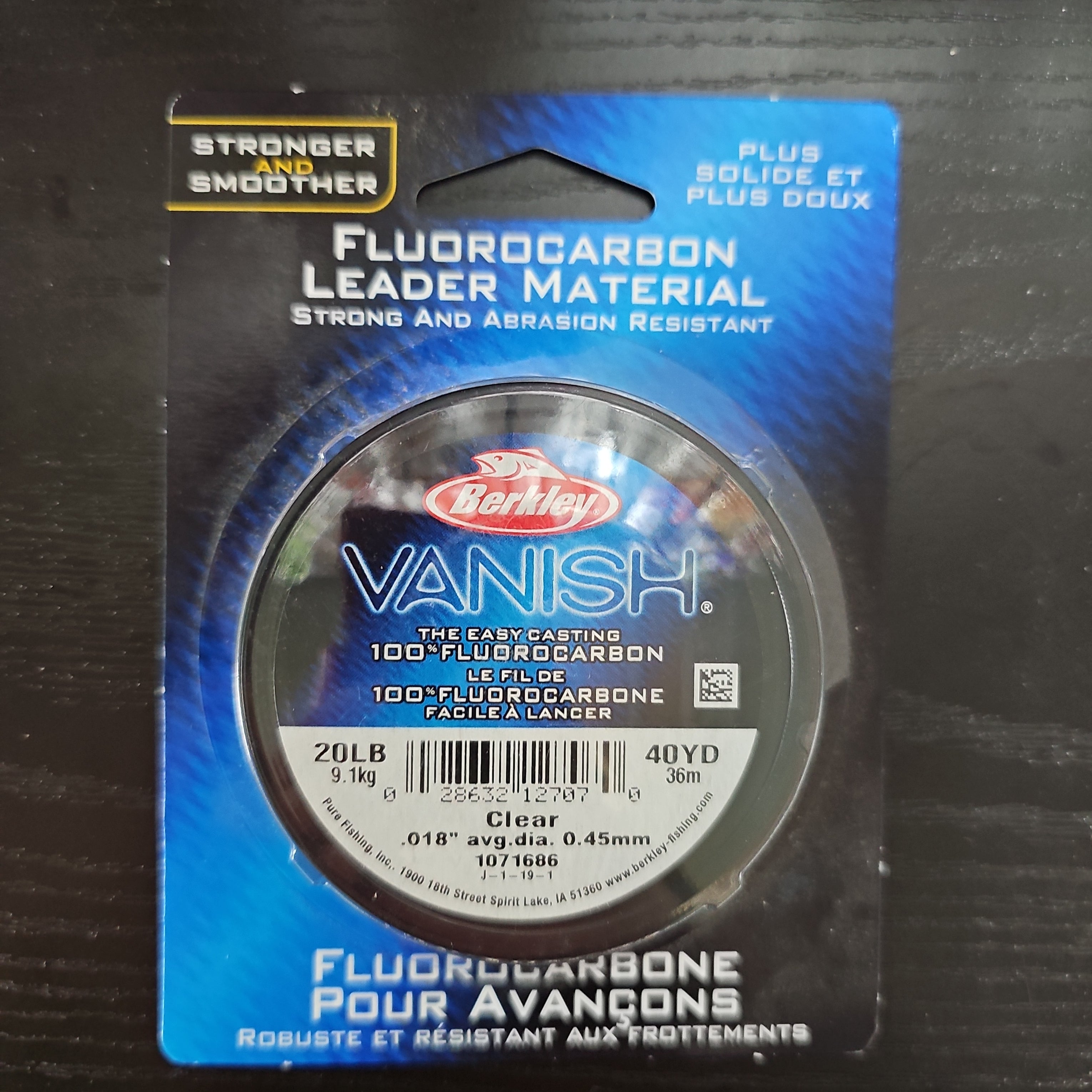 Vanish - Lenza Da Pesca in Fluorocarbonio E Materiale Leader Vanish - Lenza Da Pesca in Fluorocarbonio E Materiale Leader