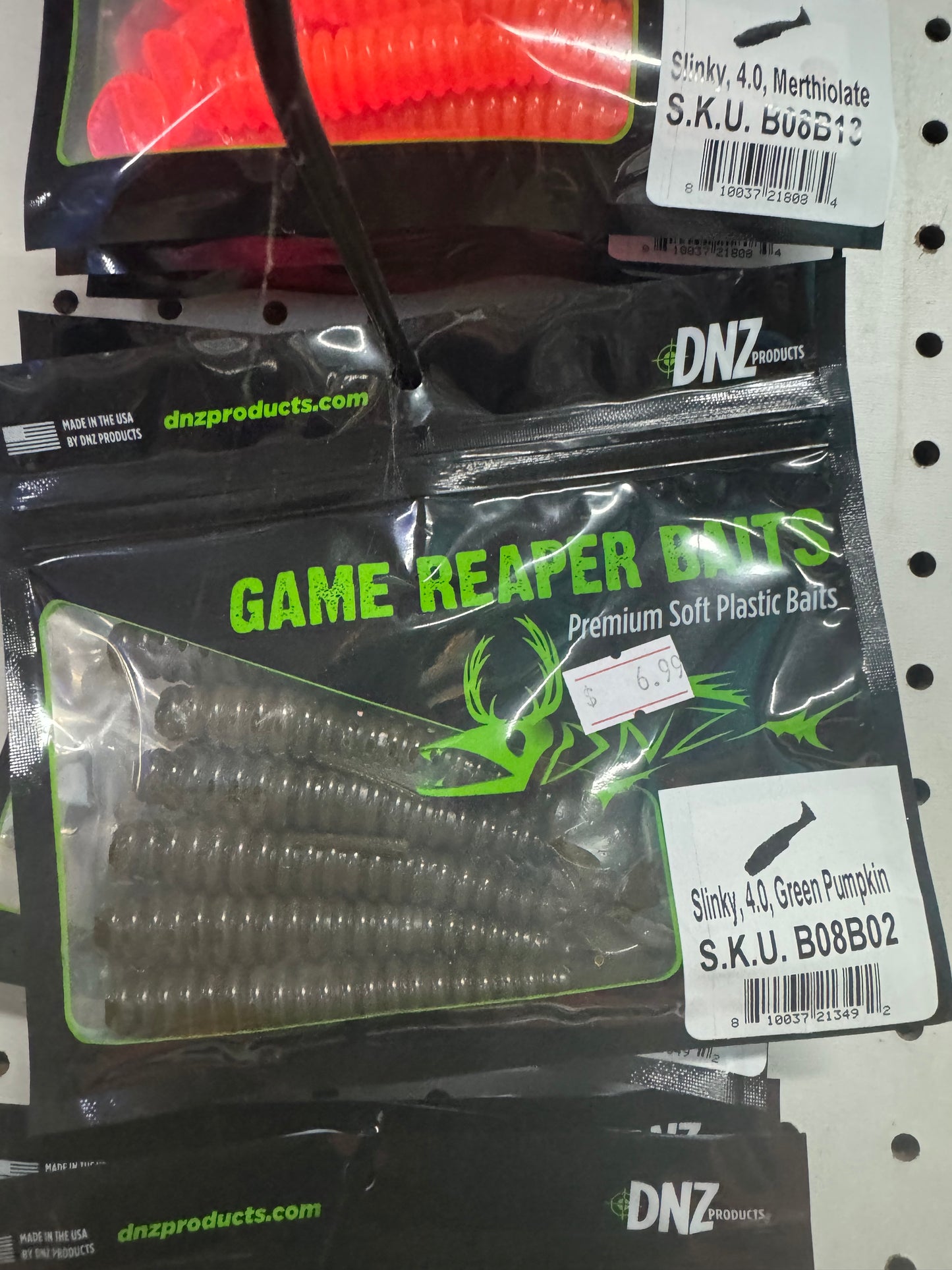 Game Reaper Baits Slinky Shad