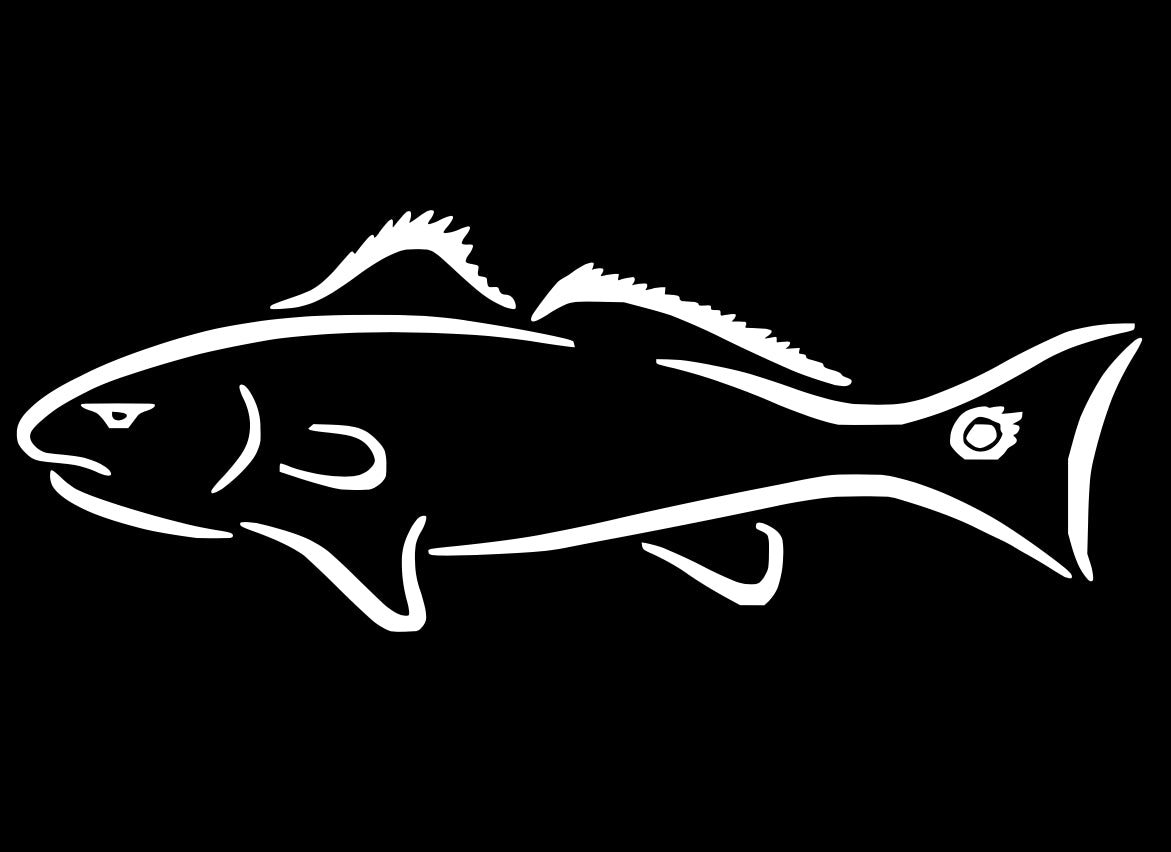 Red Drum Decal