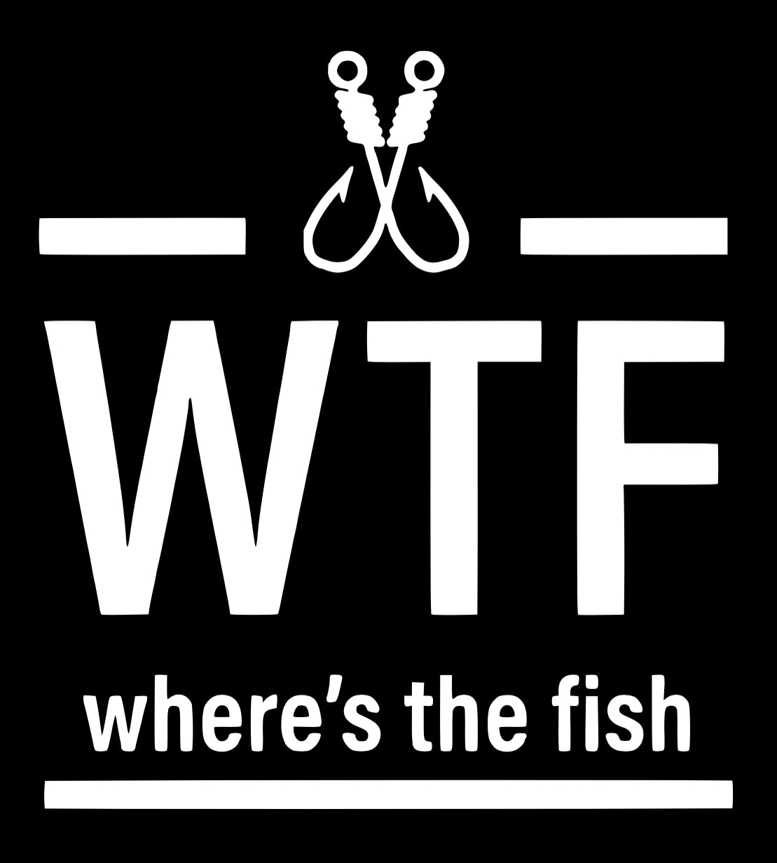 WTF Where’s The Fish Decal