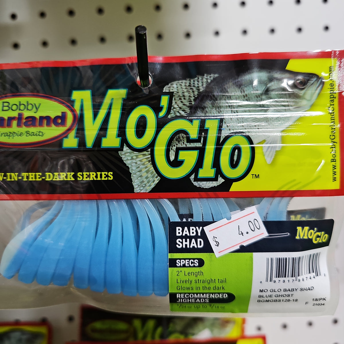 Bobby Garland Mo Glo Baby Shad 2 Outlaw Special (LAM) Bait NIP 18 Per Pack Bobby Garland Mo Glo Baby Shad 2 Outlaw Special (LAM) Bait NIP 18 Per Pack