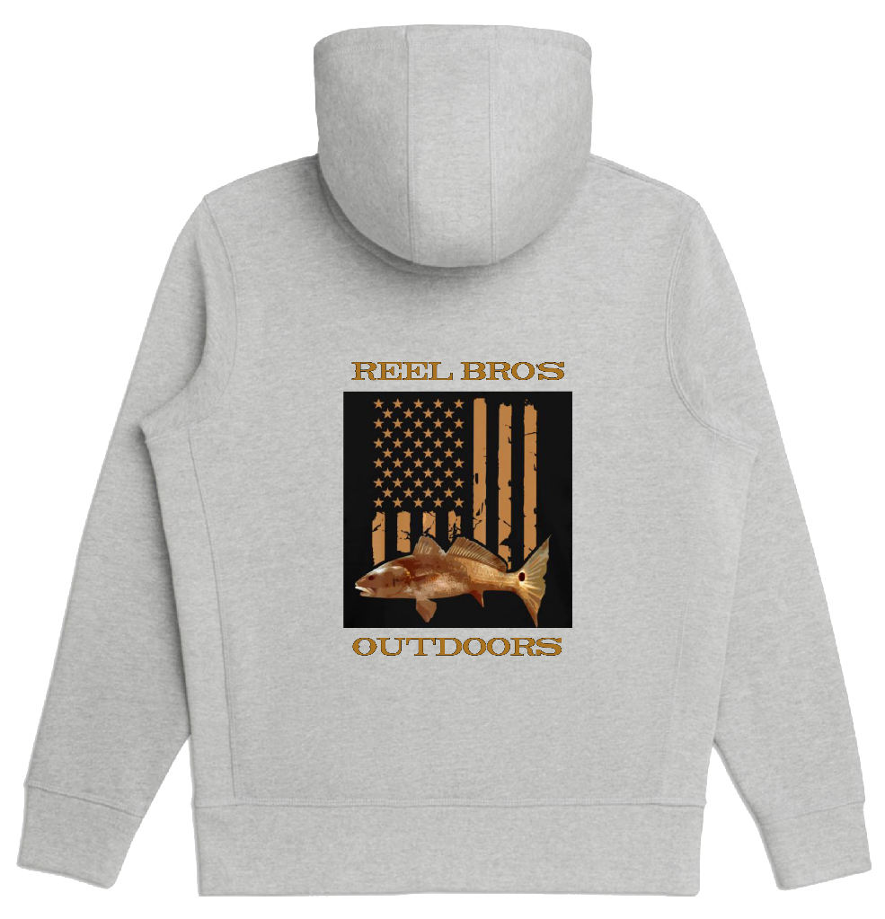 Reel Bro's Redfish Hoodie Reel Bro's Outdoors Reel Bro's Redfish Hoodie Reel Bro's Outdoors